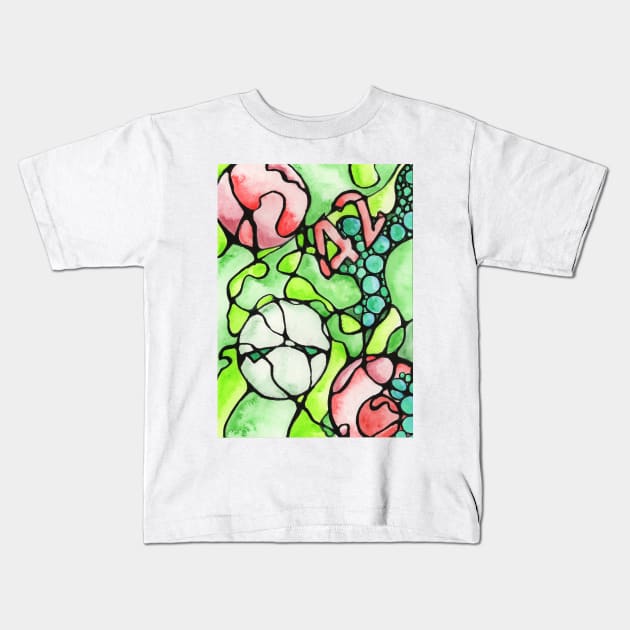 Abstract Marvin Kids T-Shirt by AlstonArt